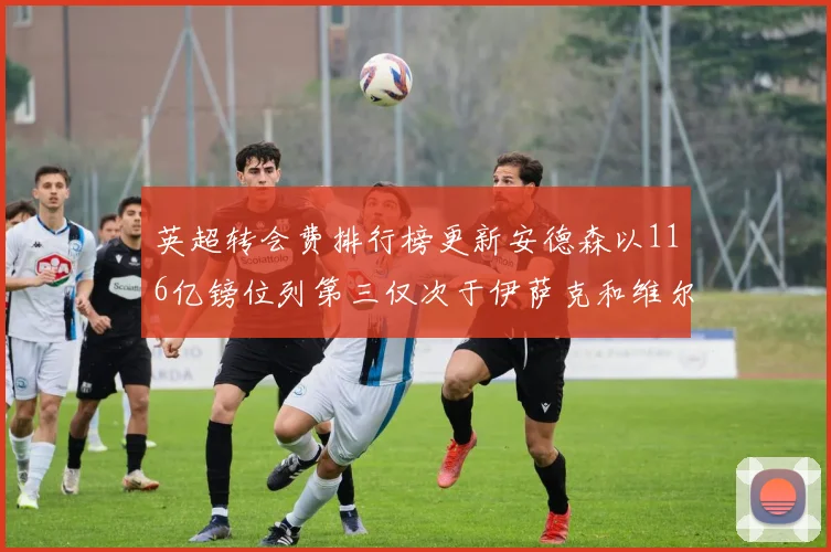 英超转会费排行榜更新安德森以116亿镑位列第三仅次于伊萨克和维尔茨
